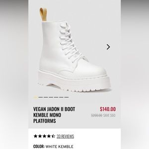 VEGAN JADON II BOOT KEMBLE MONO PLATFORMS